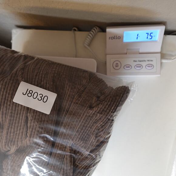 J. Jill Jacket Womens Extra Small Corduroy Pleat Back Brown Long Casual Button - Picture 9 of 9